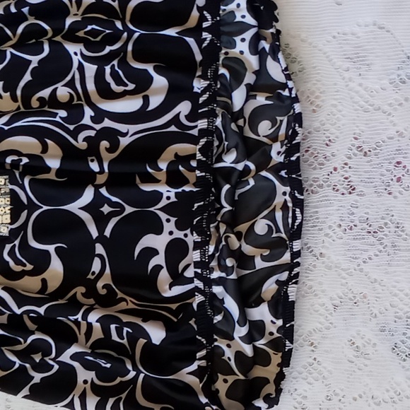 INC International Concepts Petite Sequin Embellished Halter Top Size P Blk/White - Picture 9 of 11